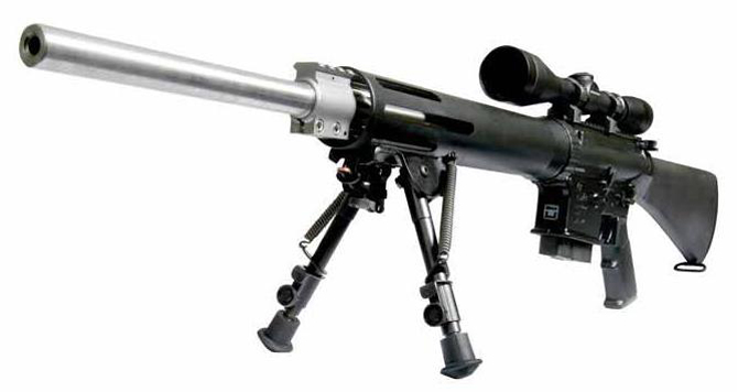 ����������� �������� Armalite AR-10(T) ������� .260 Remington