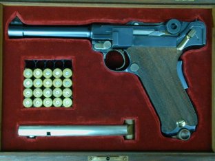Nedbal .45ACP Luger, 1st series, number 03 of 10 built