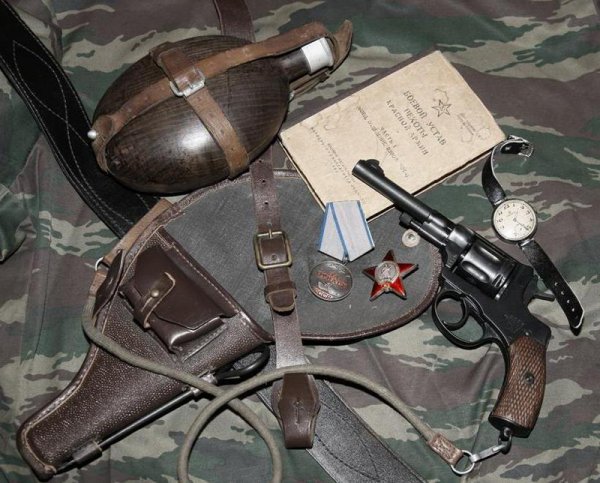 Russian Nagant revolver, cal. 7,62mm