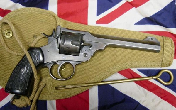 British Webley & Scott Mark VI .455 revolver