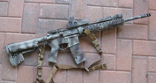 M4 carbine with EOTech